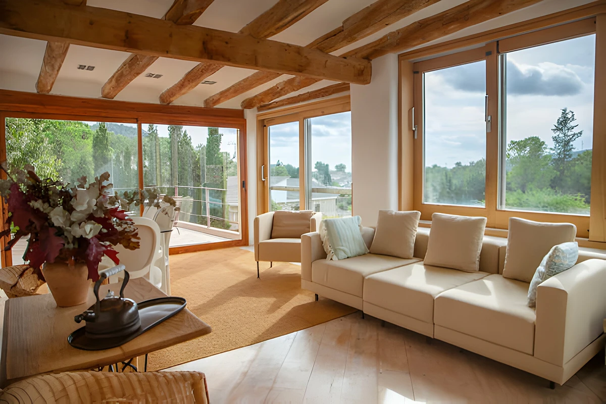 img Discover the benefits of having wooden windows